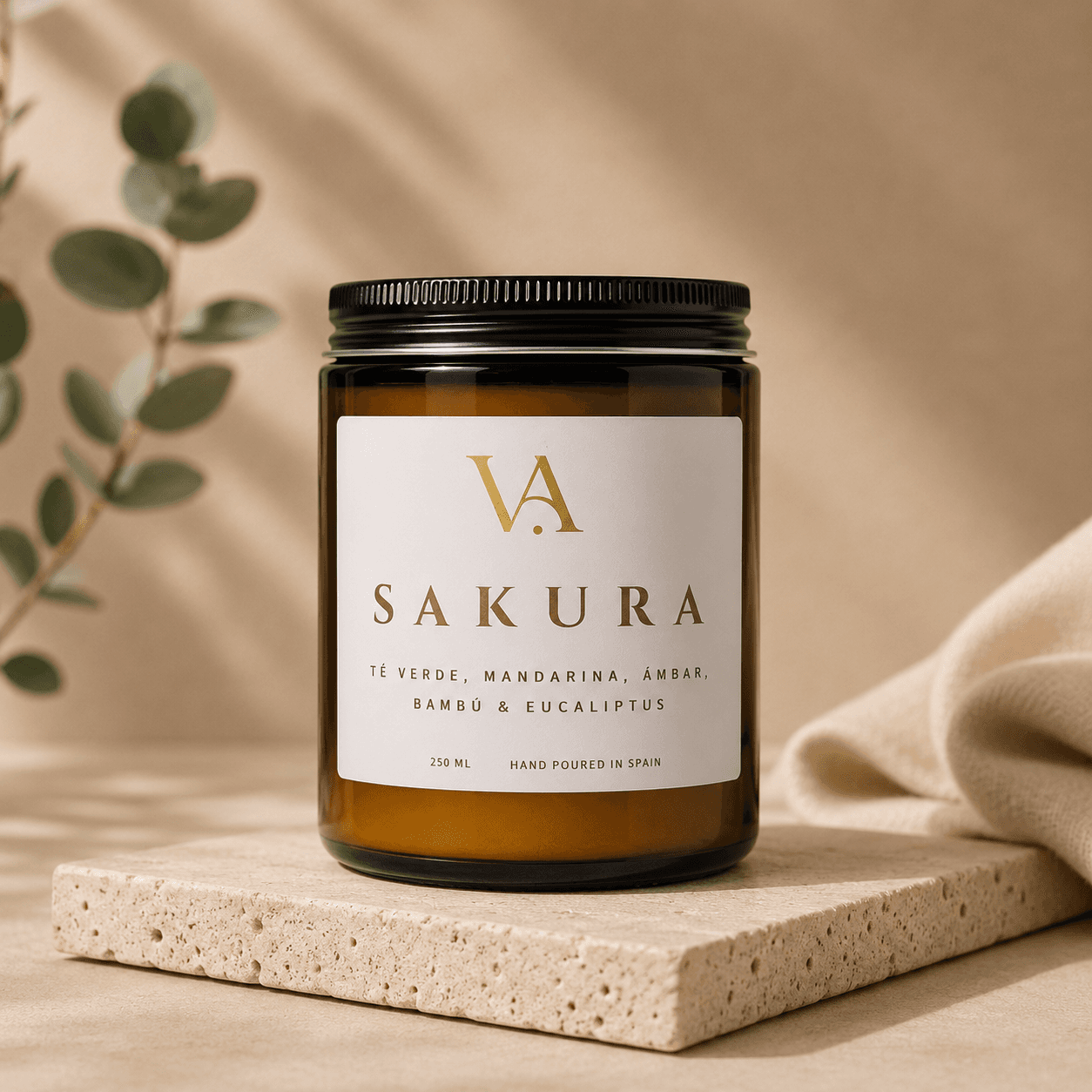 Vela Aromática Sakura